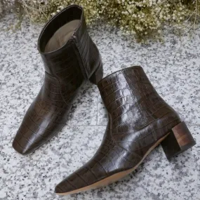 Classic Boot - Croco Nescau