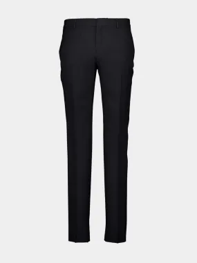 Classic Wool Gabardine Trousers