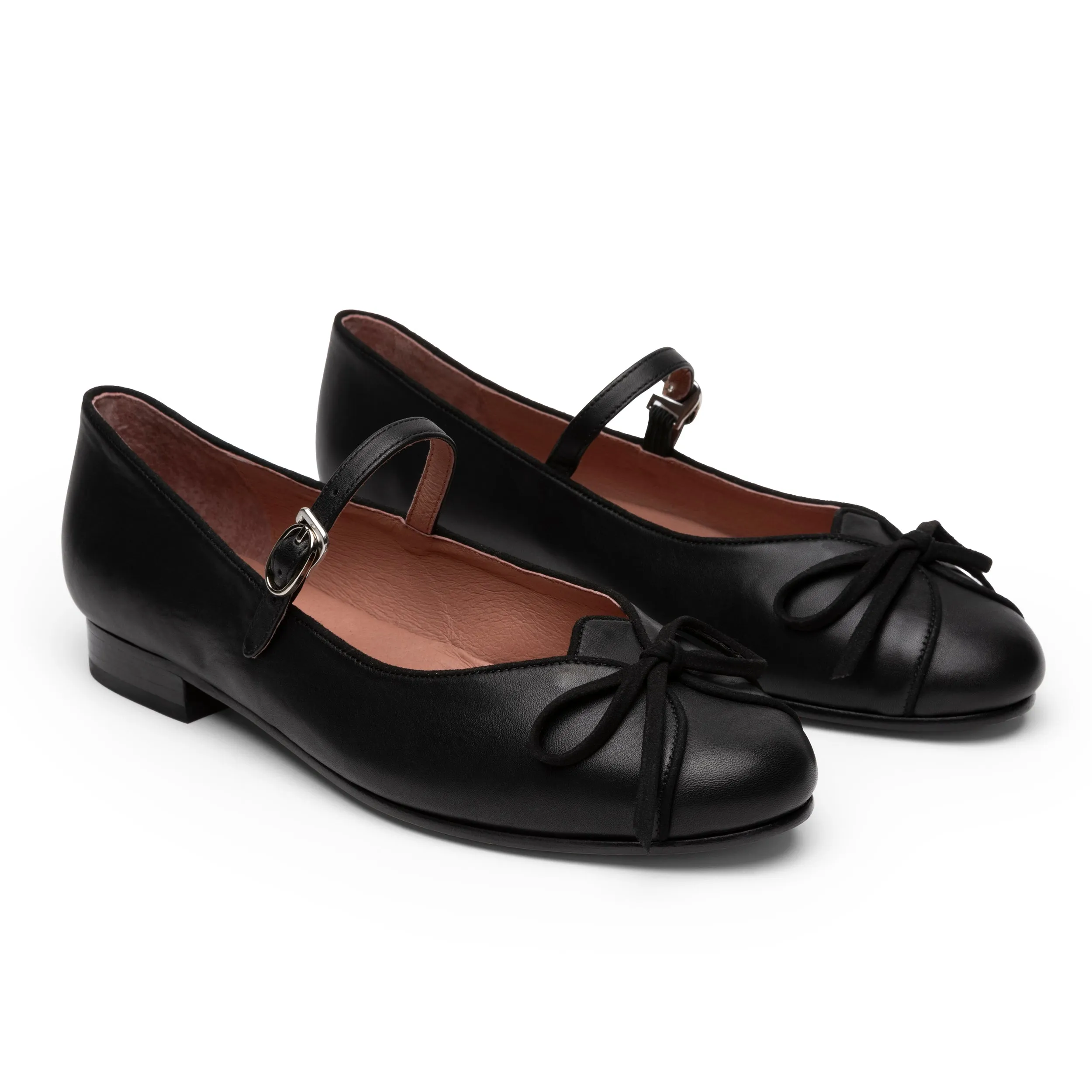 Claud Vintage Flats (Black)