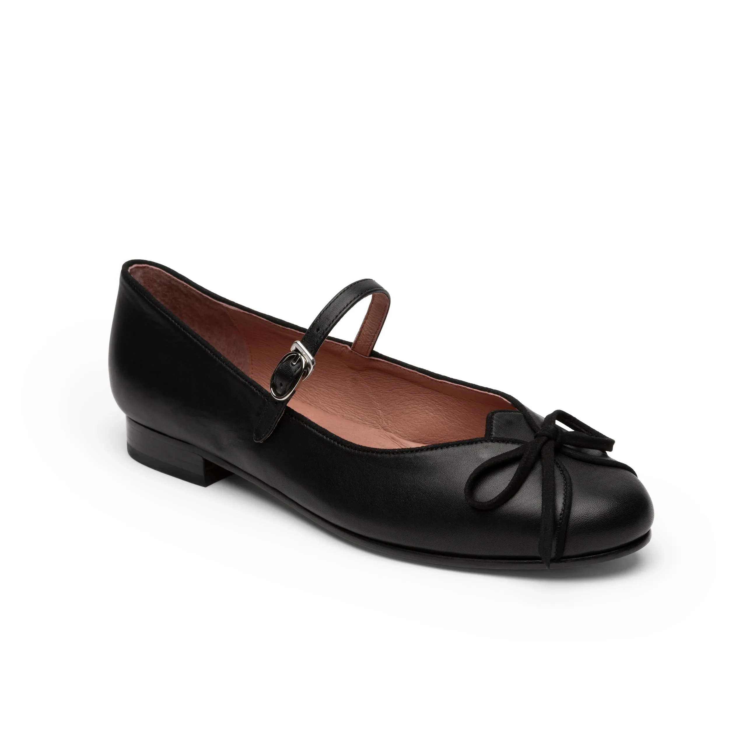 Claud Vintage Flats (Black)