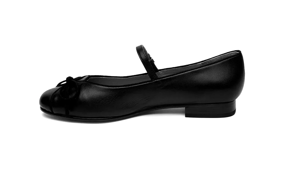 Claud Vintage Flats (Black)