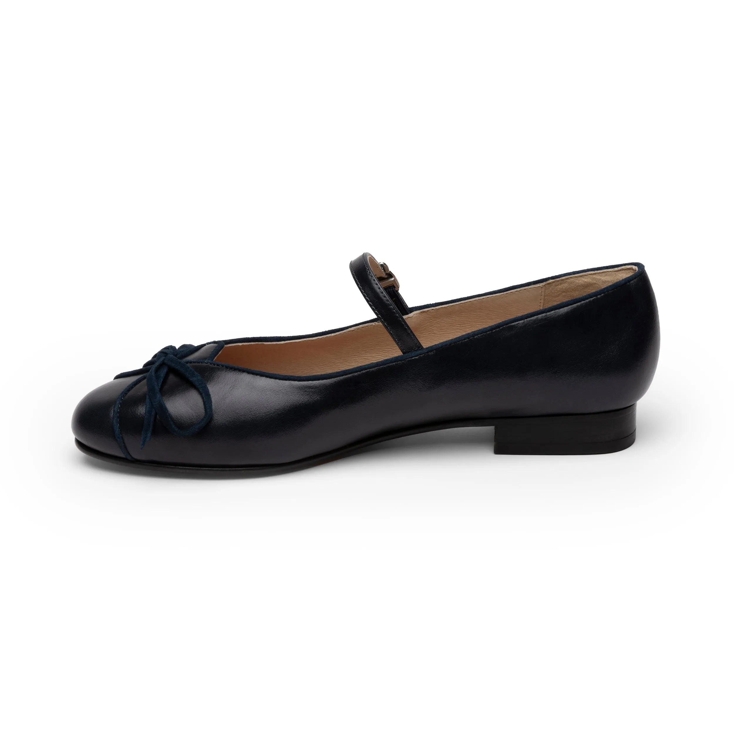 Claud Vintage Flats (Navy)