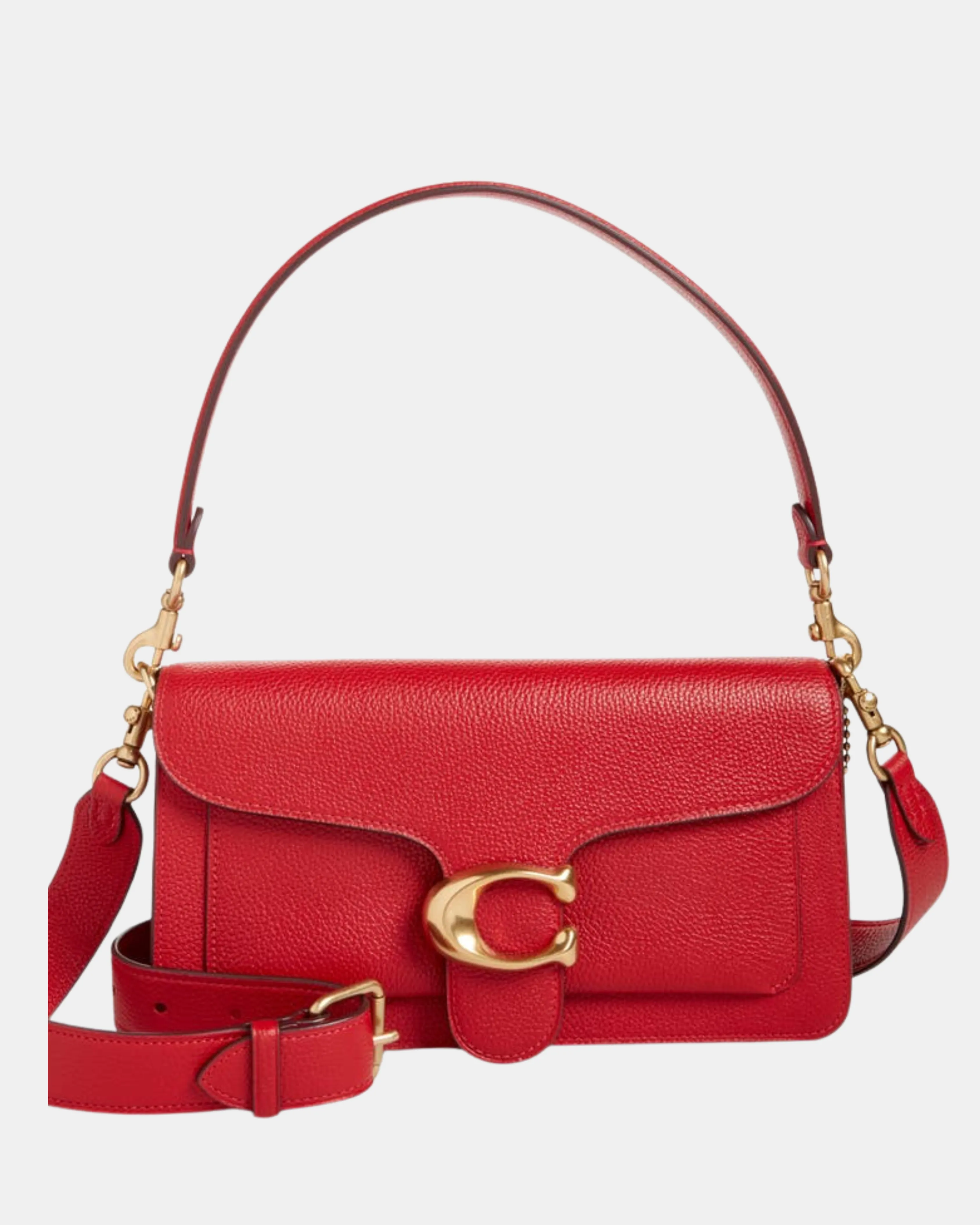 COACH RED ‘TABBY CHAIN’ SHOULDER BAG 26