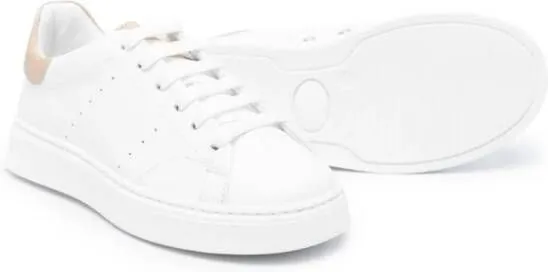 Colorichiari stud-embellished leather sneakers White