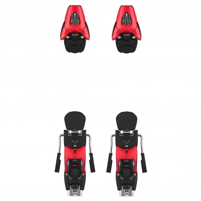 Colt 7 GW Junior Ski Binding - Red/Black