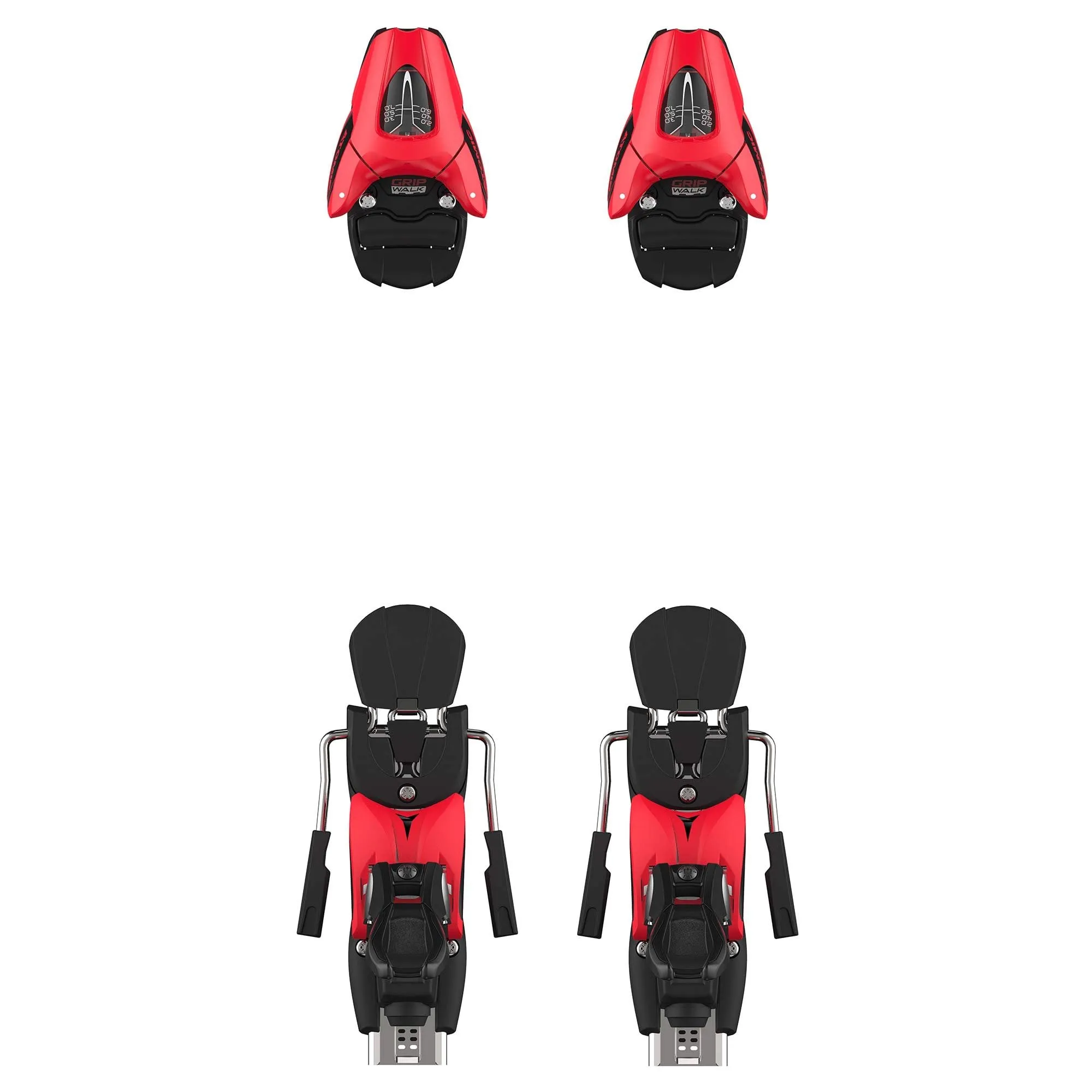 Colt 7 GW Junior Ski Binding - Red/Black