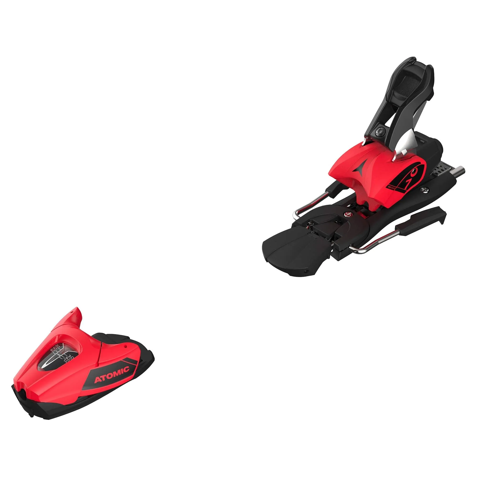 Colt 7 GW Junior Ski Binding - Red/Black