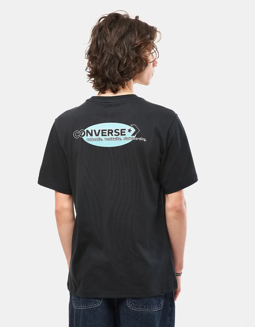 Converse Classic Skateboarding T-Shirt - Converse Black