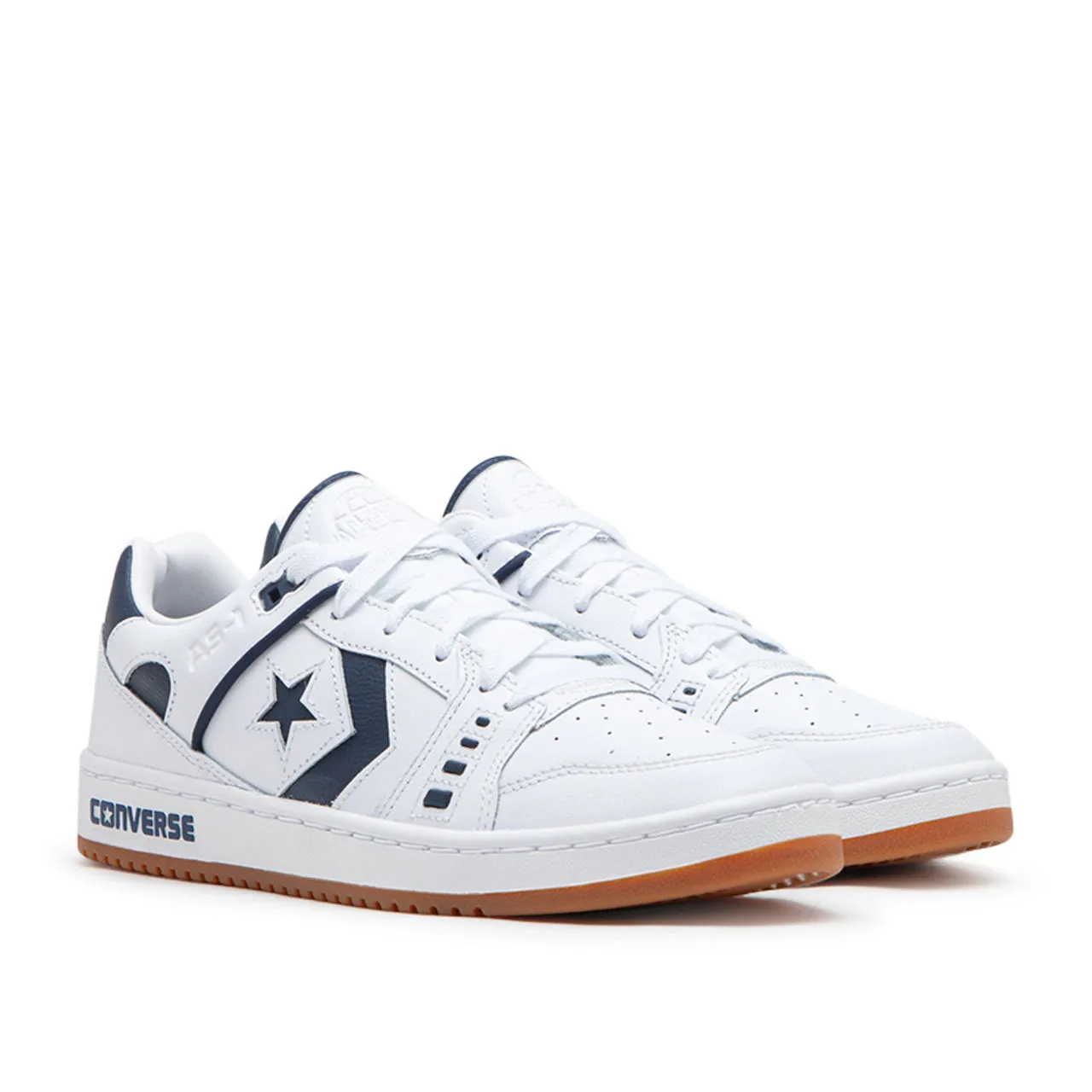 Converse Cons AS-1 Pro Skate (White / Navy)