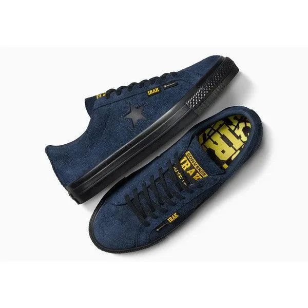 Converse CONS x IRAK One Star Pro Ox Gore-Tex Navy - Black - Vibrant Yellow