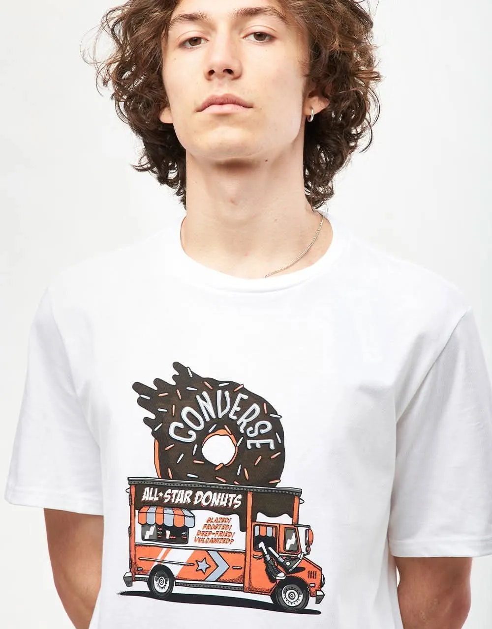 Converse Food Truck T-Shirt - White