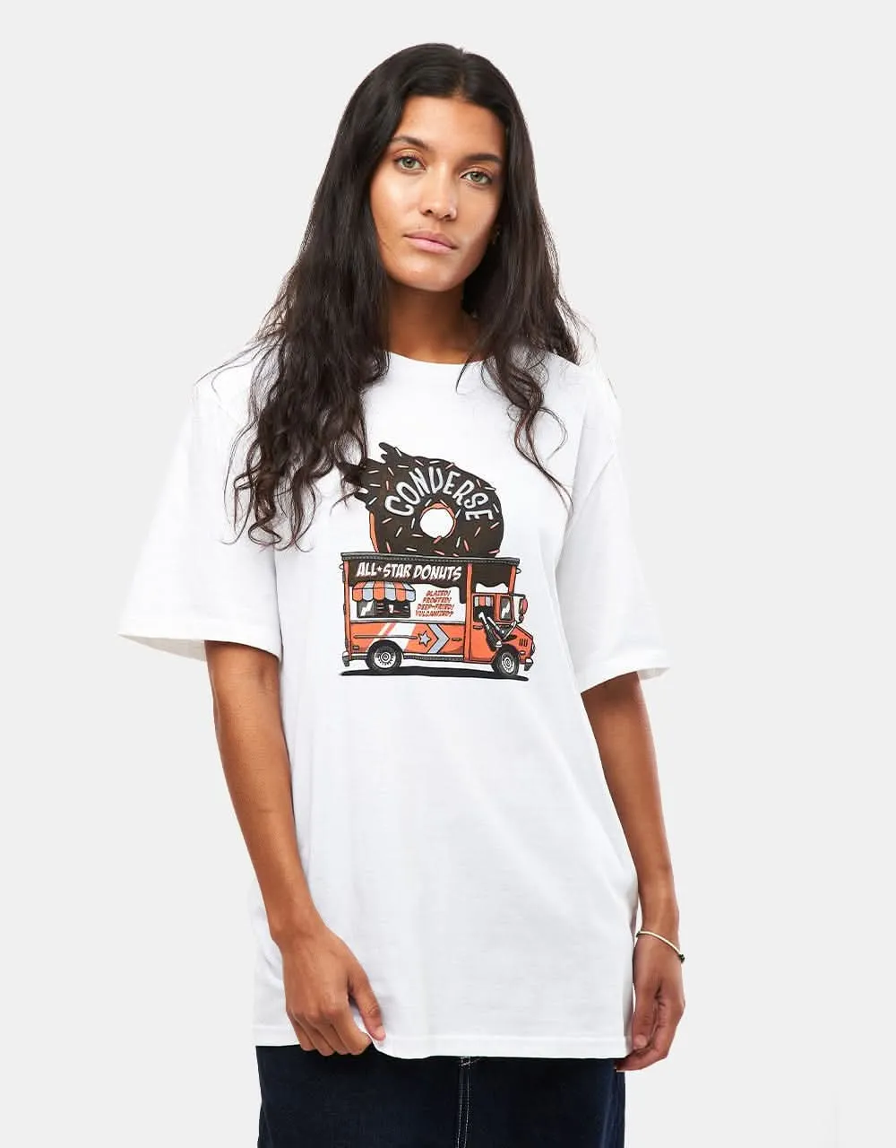 Converse Food Truck T-Shirt - White