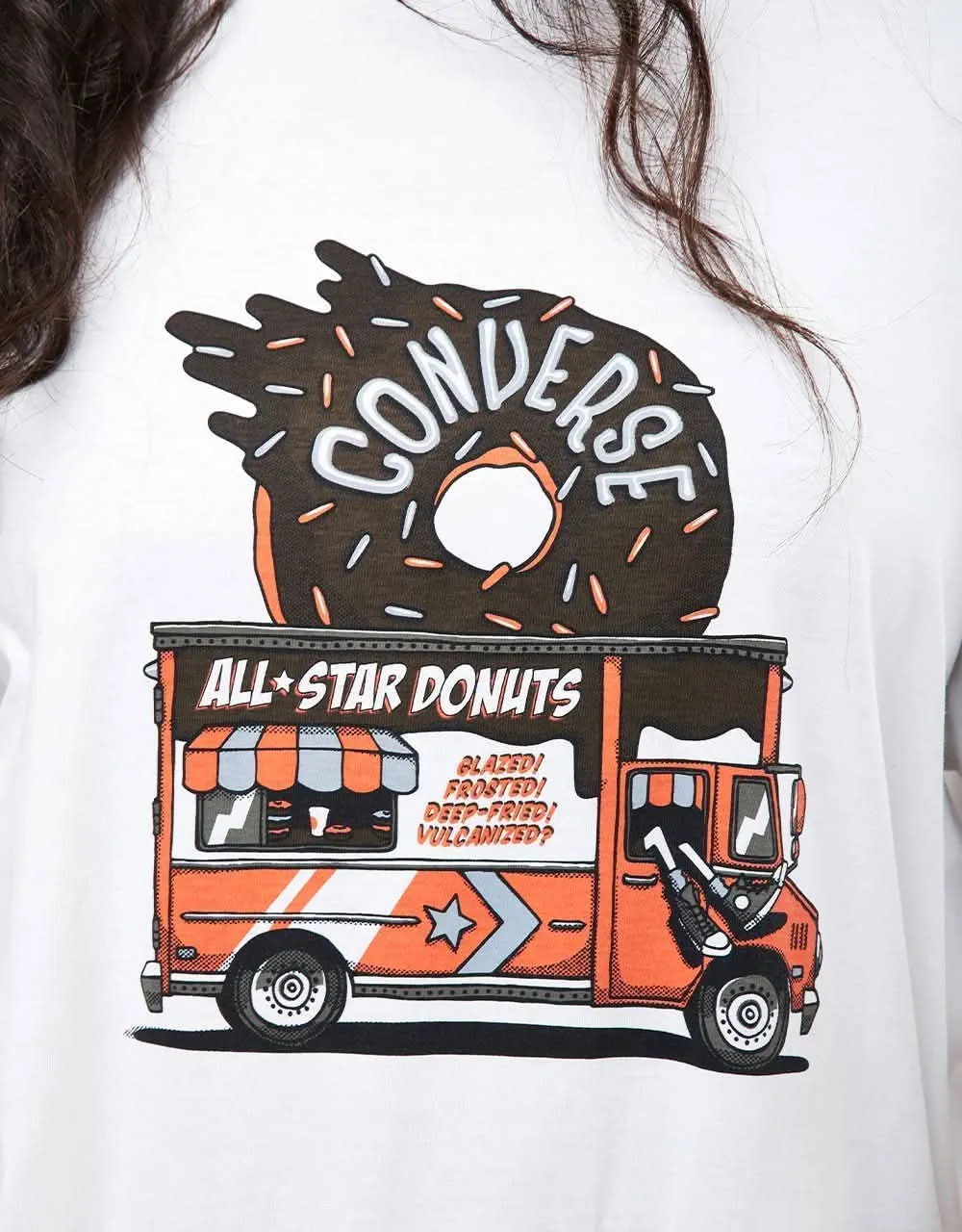 Converse Food Truck T-Shirt - White