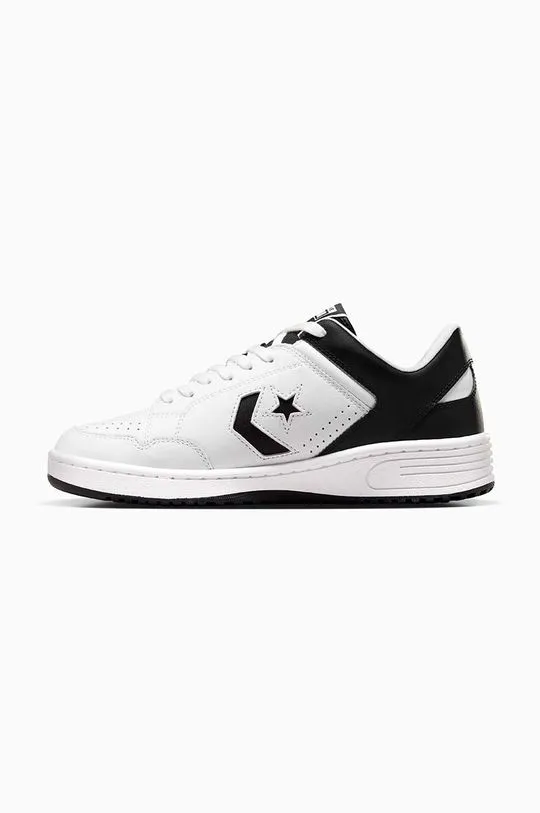 Converse leather sneakers Converse Weapon Leather white color A10203C