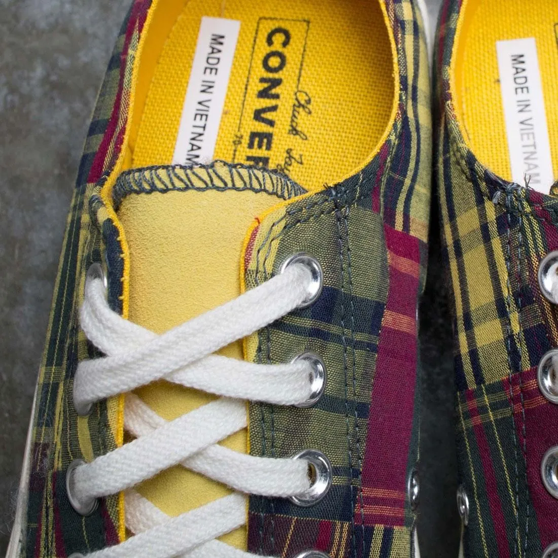 Converse Men Twisted Prep Chuck 70 Ox (yellow / amarillo / faded spruce / rose maroon)