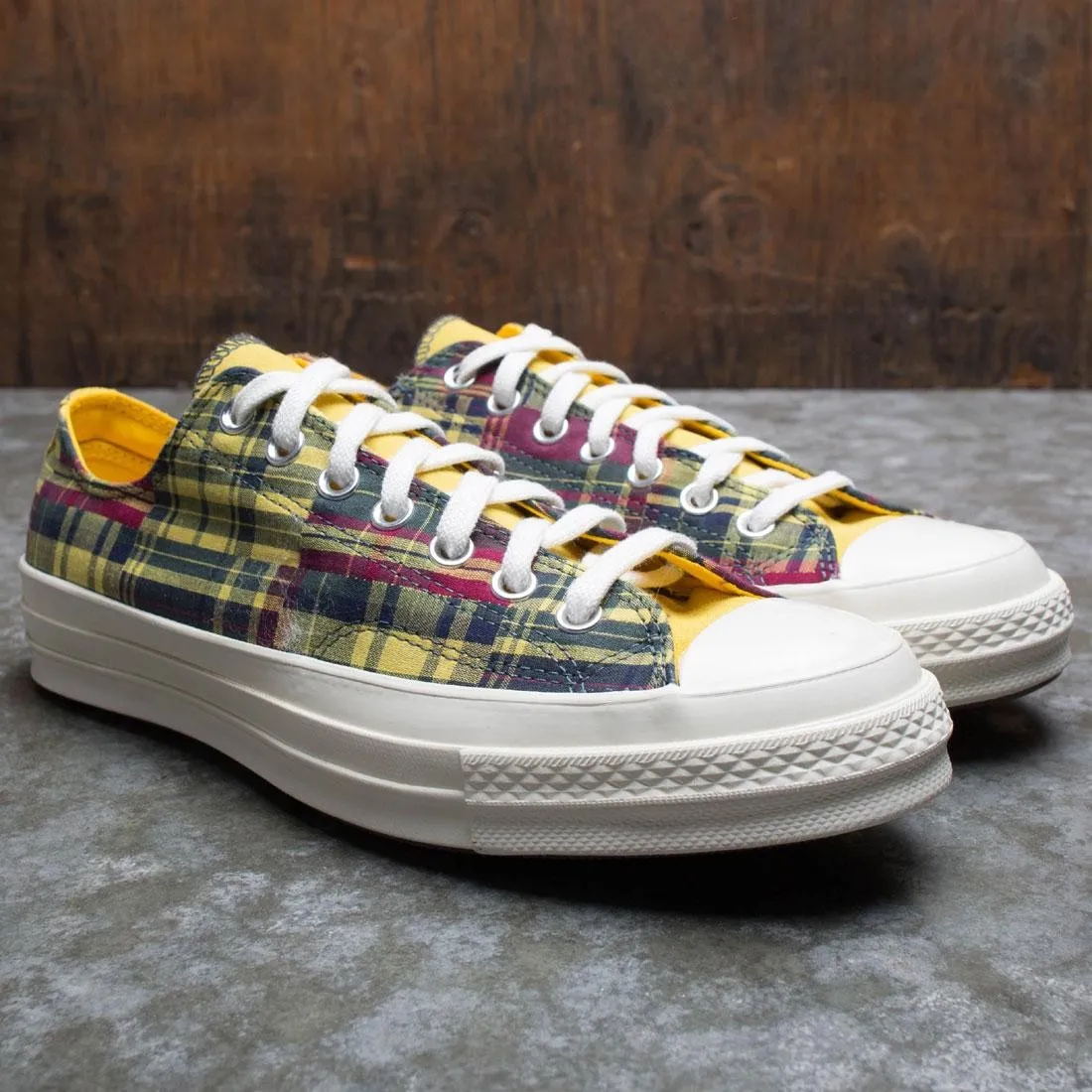 Converse Men Twisted Prep Chuck 70 Ox (yellow / amarillo / faded spruce / rose maroon)