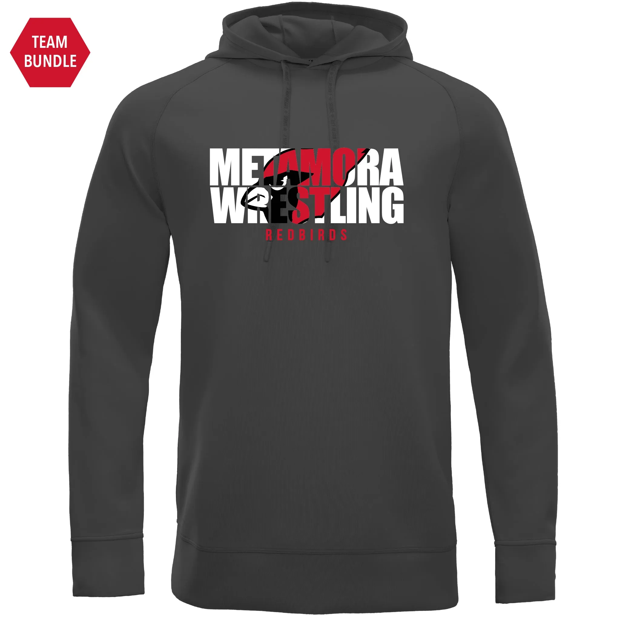 Cool-Touch Hoodie-Unisex--Metamora Wrestling Team Store-