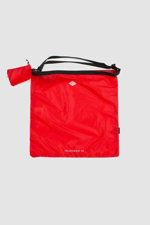 Cordura Rip Shoulder Bag - Red