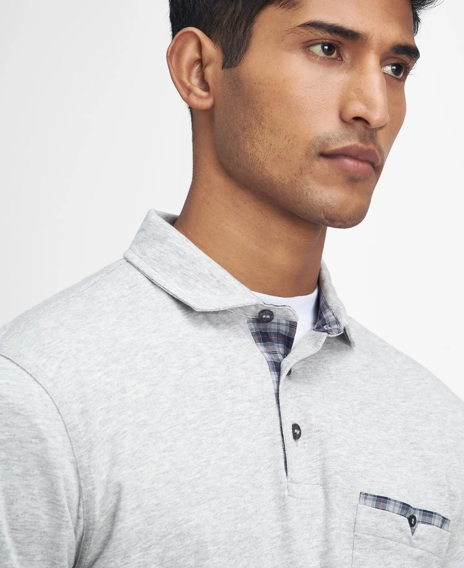  Corpatch Long-Sleeved Polo Shirt     