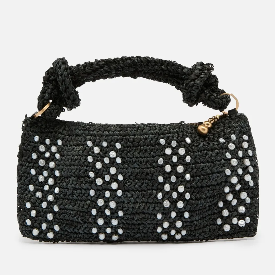 Cult Gaia Hera Nano Raffia Shoulder Bag | Coggles