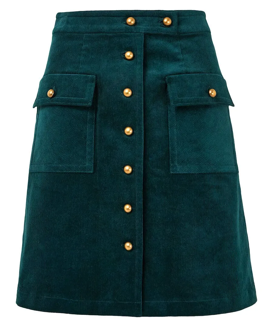 Curiously Cord Skirt