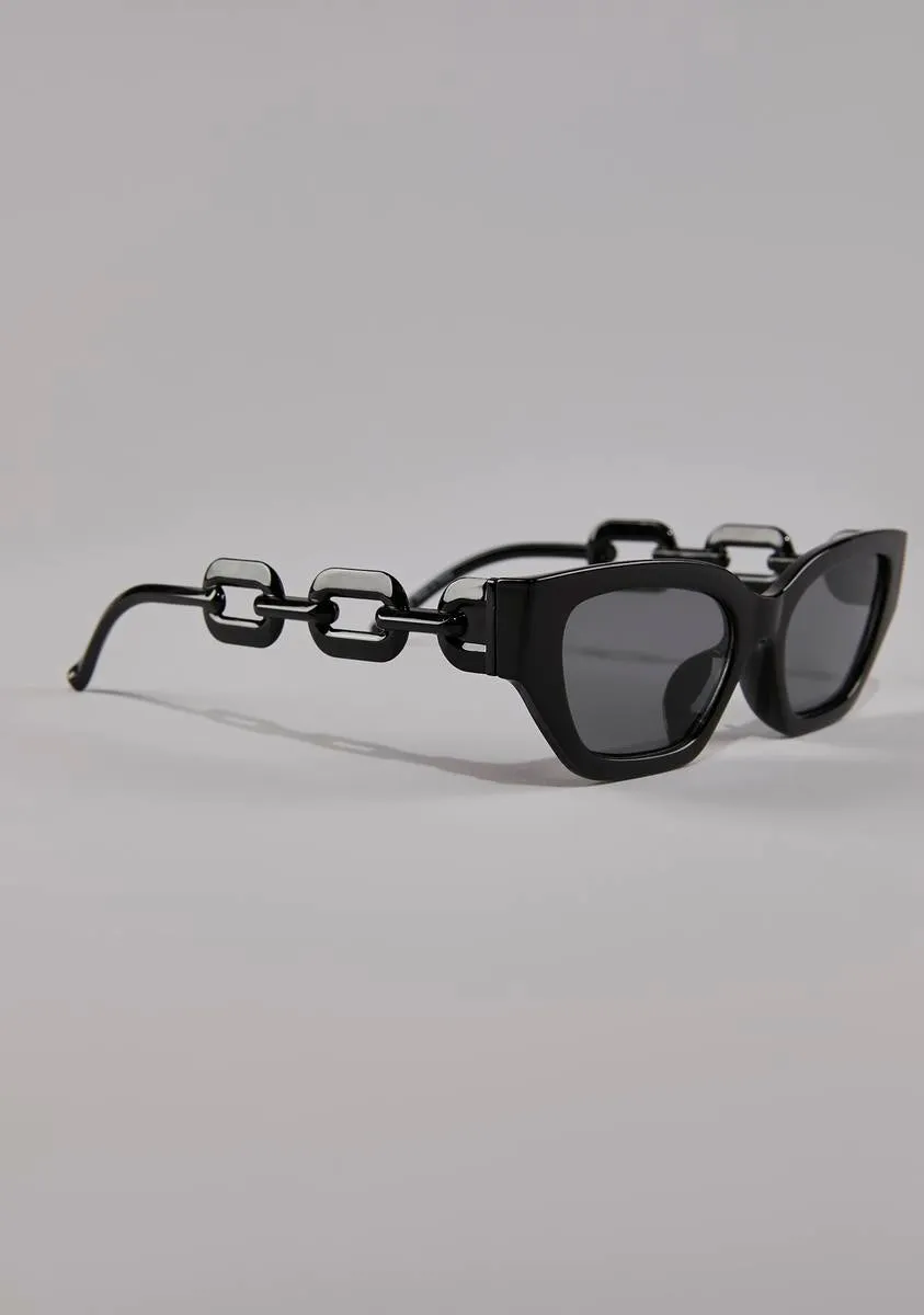 Dark Desires Chainlink Sunglasses-