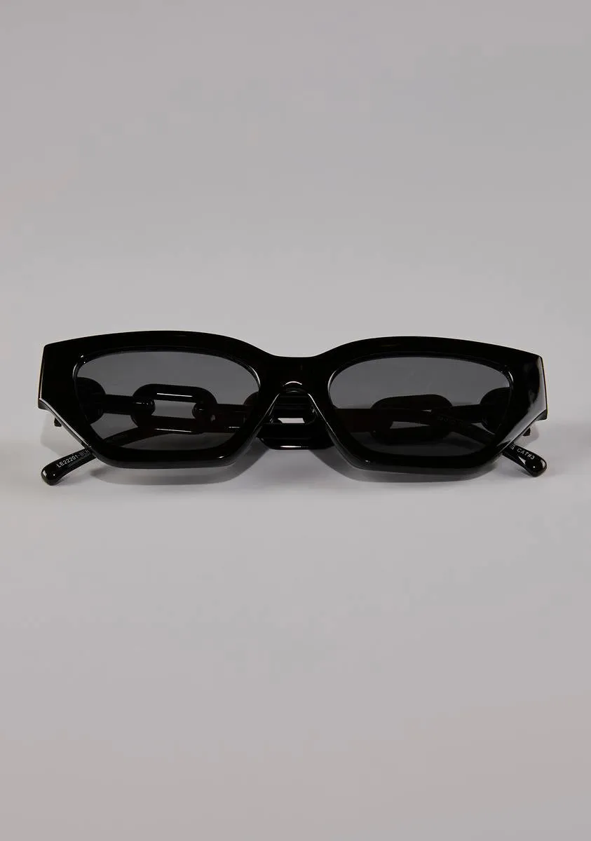 Dark Desires Chainlink Sunglasses-