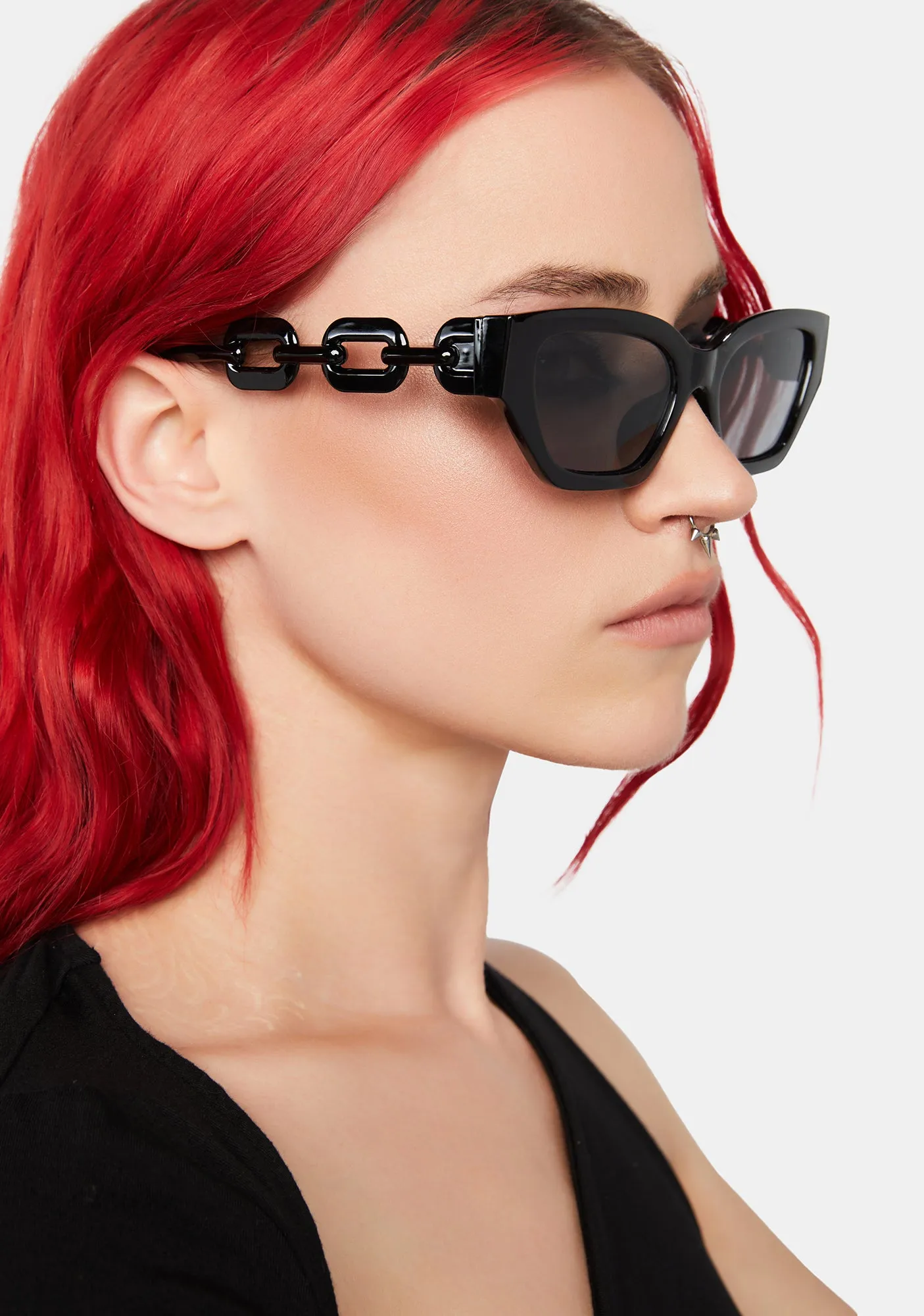 Dark Desires Chainlink Sunglasses-