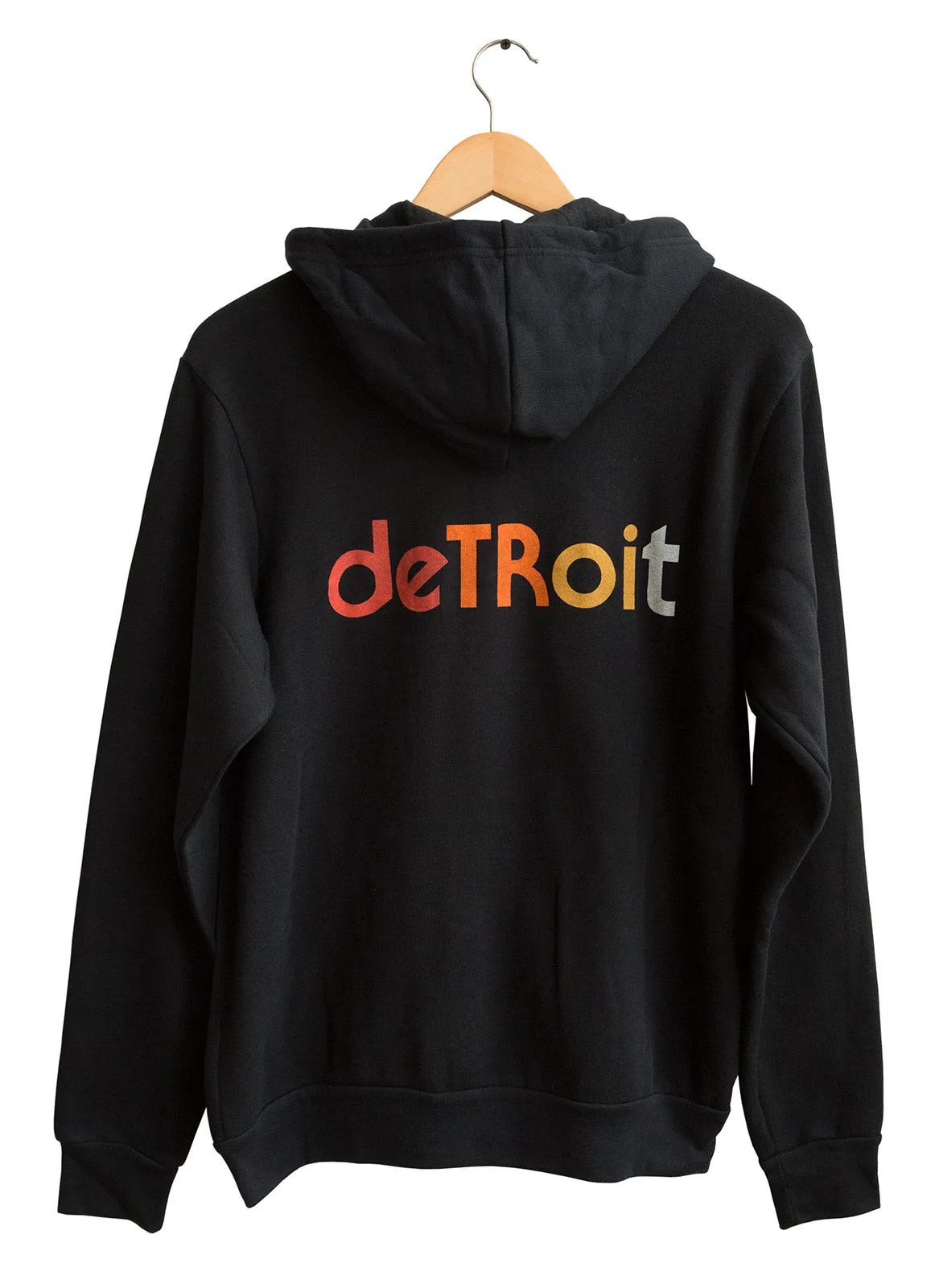 Detroit Rhythm Composer Zip Hoodie. Unisex, Vintage Style