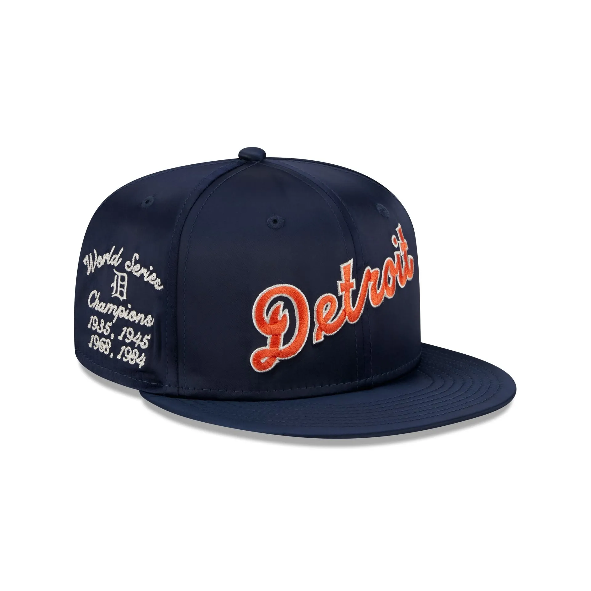 Detroit Tigers Satin Script 9FIFTY Snapback Hat