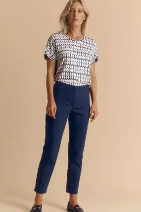 Devernois PICO 7/8 COTTON STRECH TROUSERS