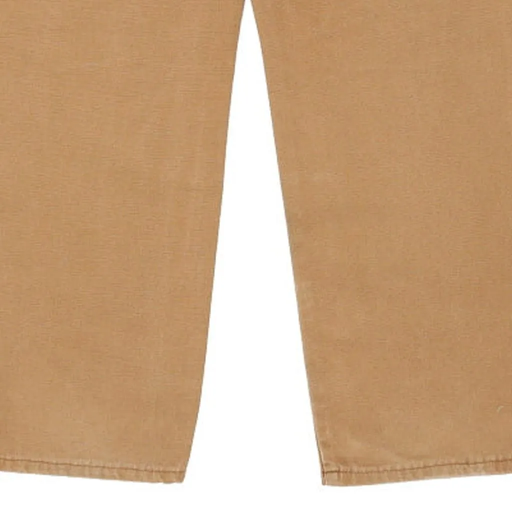 Dickies Carpenter Trousers - 34W 32L Brown Cotton