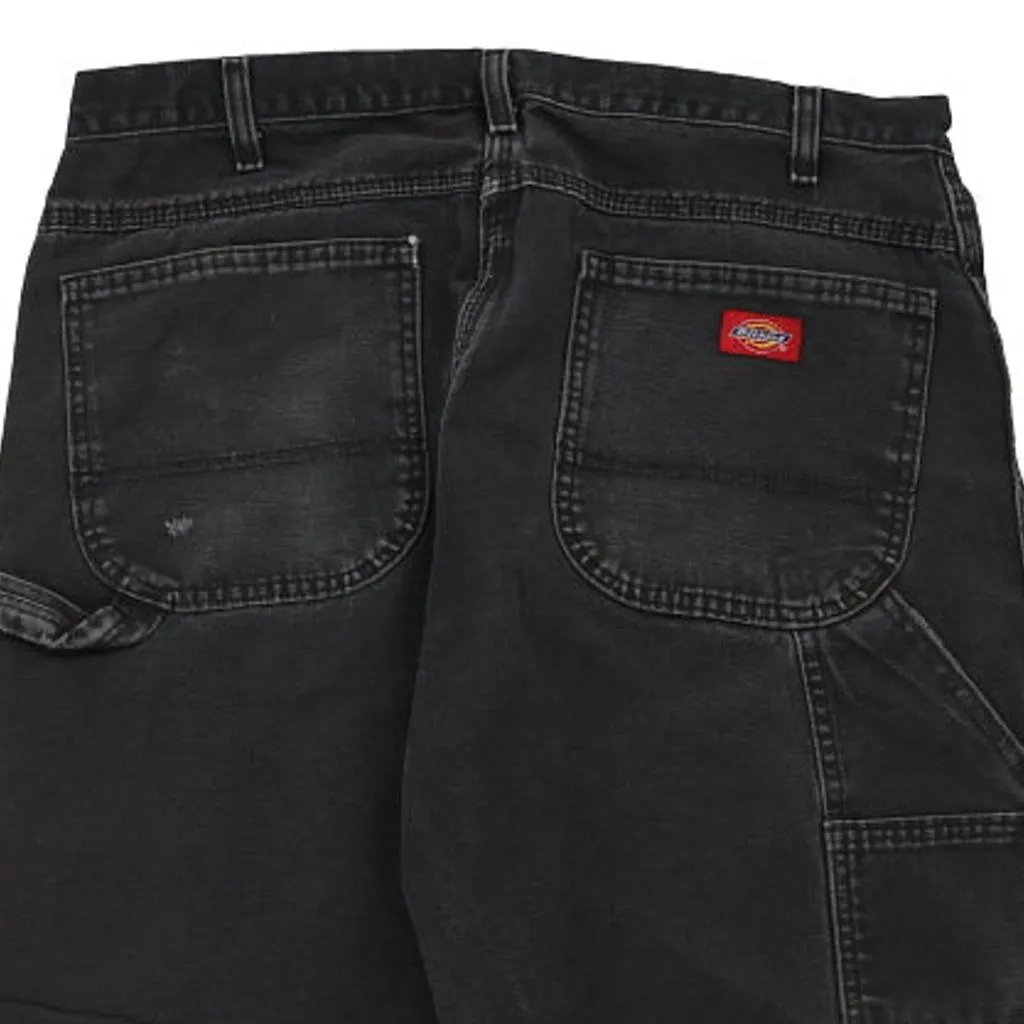 Dickies Carpenter Trousers - 36W 31L Black Cotton