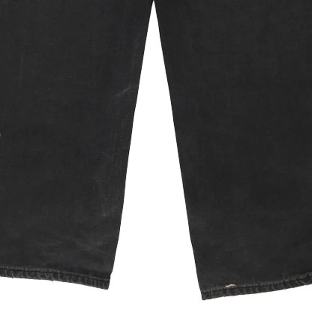 Dickies Carpenter Trousers - 36W 31L Black Cotton