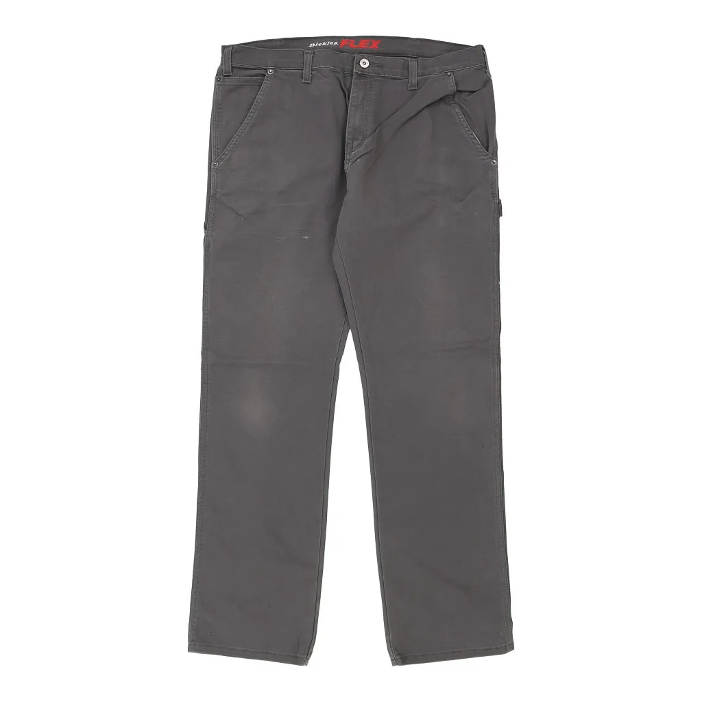 Dickies Carpenter Trousers - 38W 32L Grey Cotton