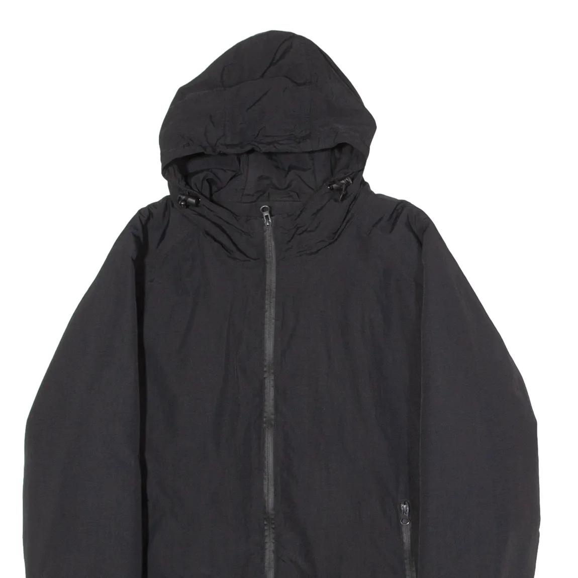 DICKIES Mens Jacket Black Hooded L