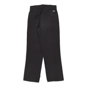 Dickies Trousers - 30W 30L Black Cotton Blend