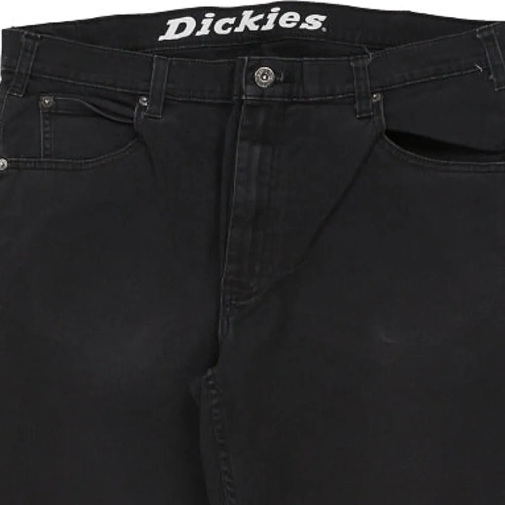 Dickies Trousers - 34W 30L Black Cotton Blend