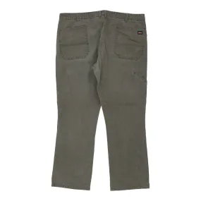 Dickies Trousers - 40W 29L Khaki Cotton