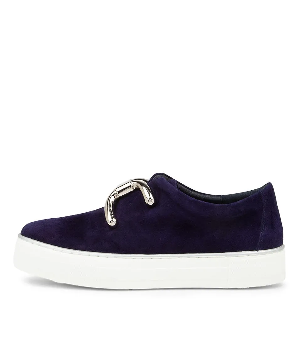 DJANGO & JULIETTE Filpy Navy Suede Sneakers