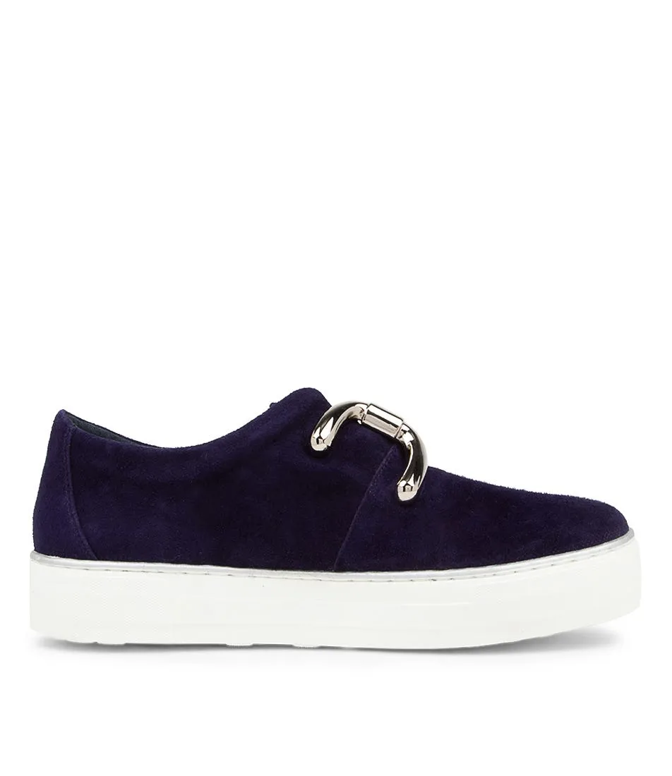 DJANGO & JULIETTE Filpy Navy Suede Sneakers