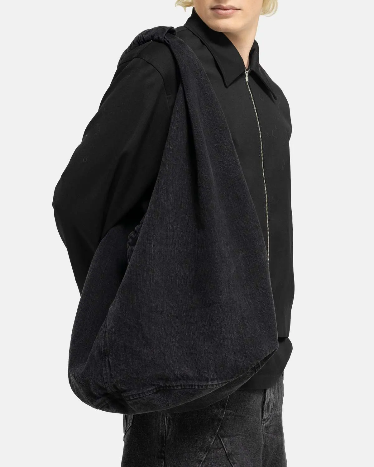 Drip Bag - Black Chain Twill