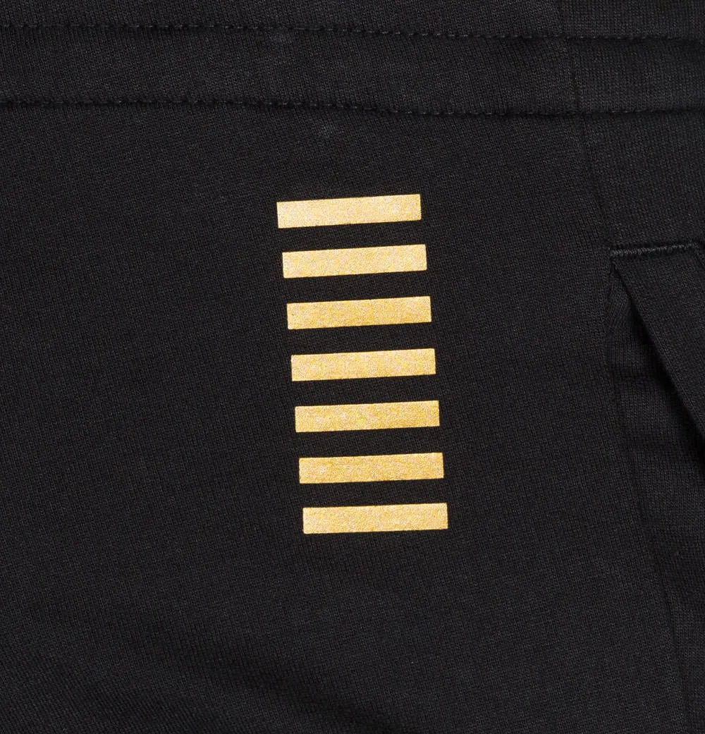 EA7 Core Joggers Black/Gold