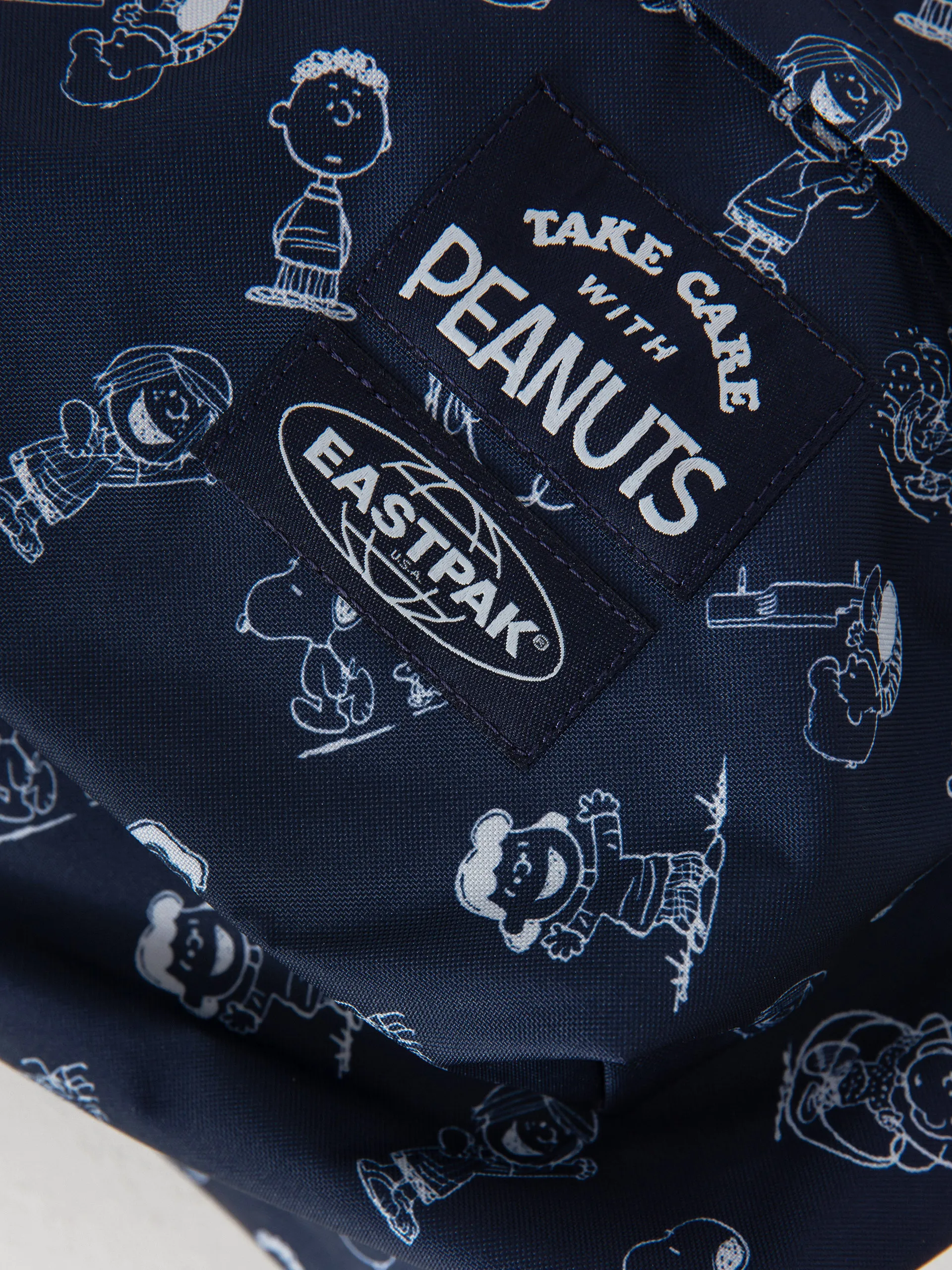 Eastpak X Peanuts Padded Pak'R Backpack (peanuts navy)