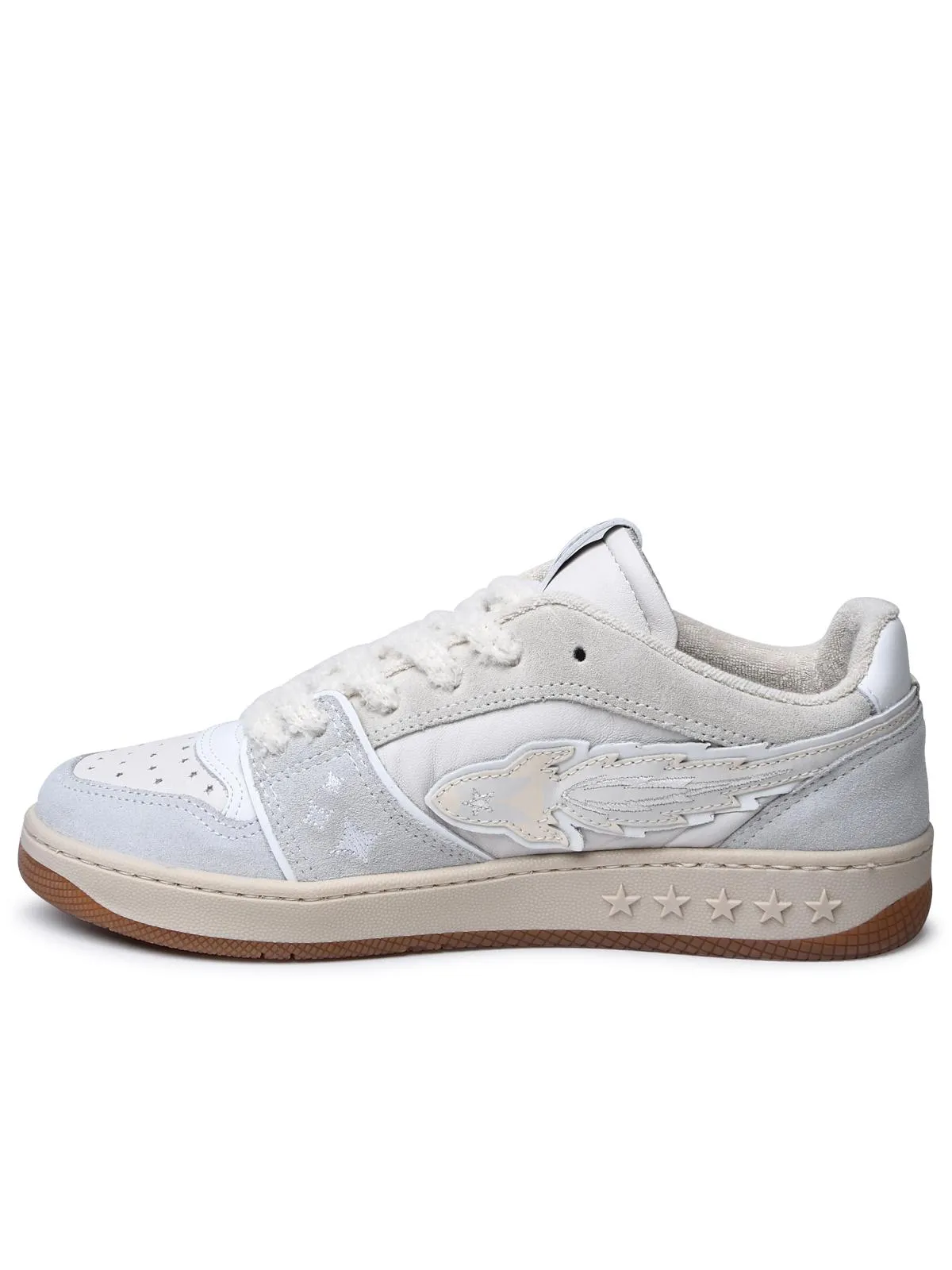 Enterprise Japan    Enterprise Japan White Lear Sneakers