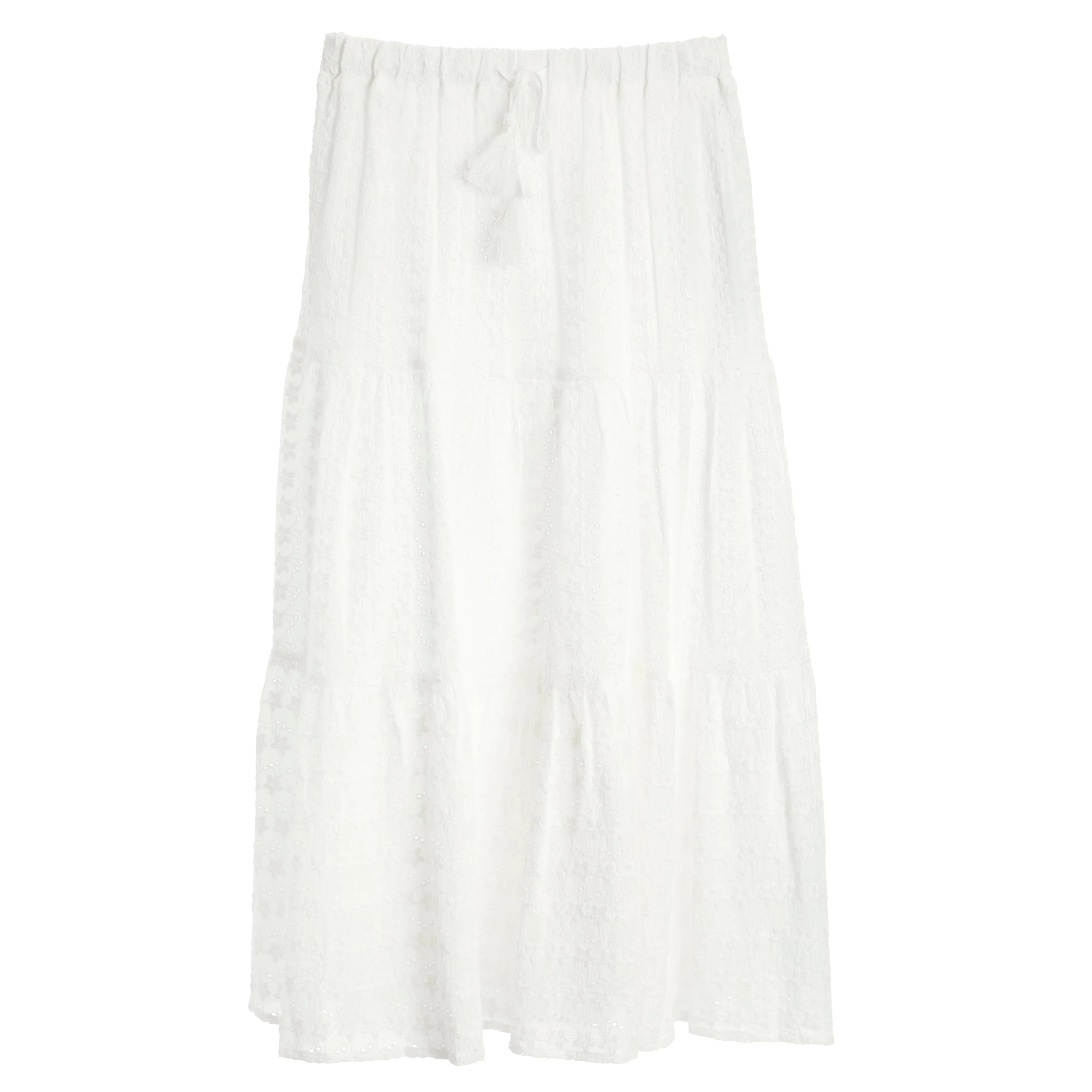 Esme Eyelet Maxi Skirt