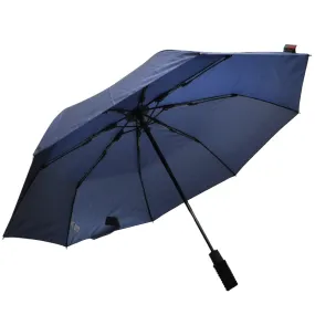 EuroSCHIRM Light Trek Auto Umbrella w/ Flashlight Navy