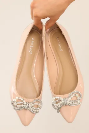 Fairy Godmother Natural Ballet Flats