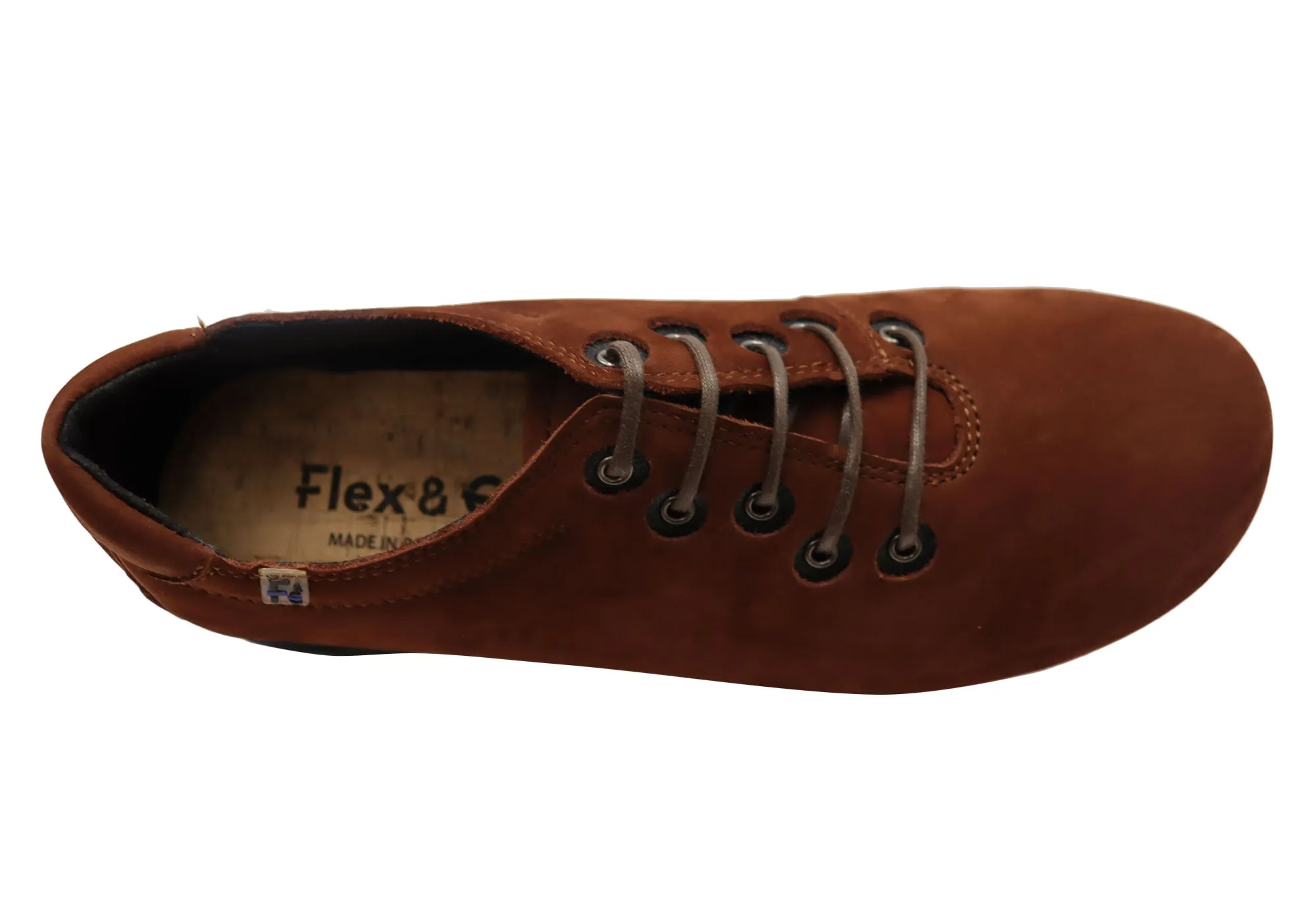 Flex & Go Jasmine Womens Comfortable Leather Shoes Made In Portugal