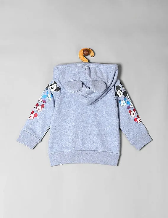 GAP Baby Blue Disney Mickey Mouse Hoodie Sweatshirt